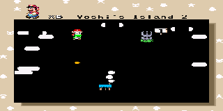 Screenshot Thumbnail / Media File 1 for Super Mario World (USA) [Hack by RAGB v1.2] (~Super Mario World - Return to Dinosaur Land)